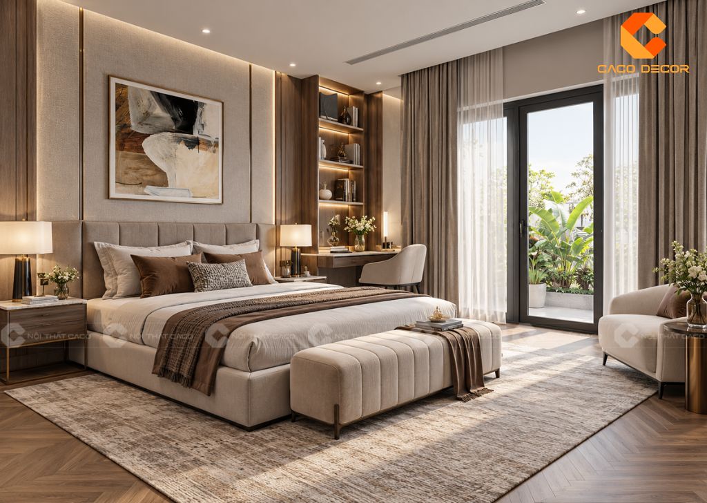 Thiết Kế Nội Thất Biệt Thự 120m2 Cho Anh Hoàng Anh 16