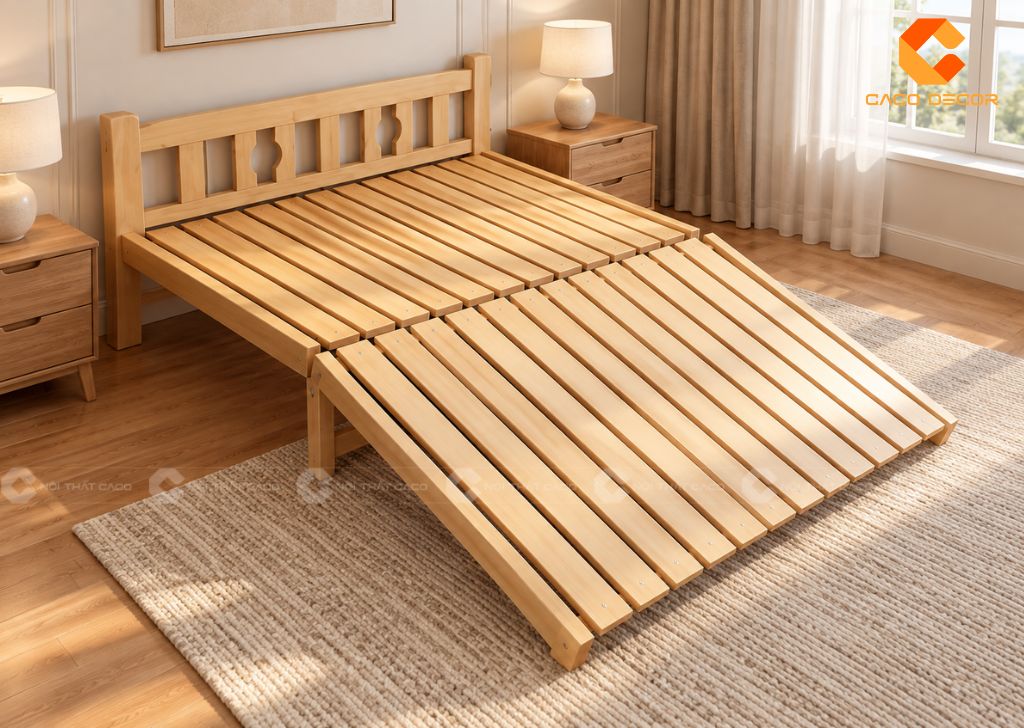 Giường Ngủ Gấp Gọn Giá Rẻ TPHCM, Giao Lắp Tận Nơi 4