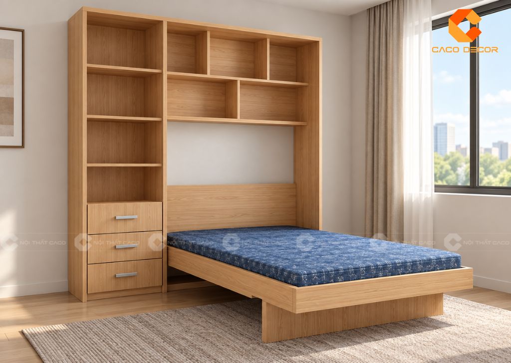 Giường Ngủ Gấp Gọn Giá Rẻ TPHCM, Giao Lắp Tận Nơi 17