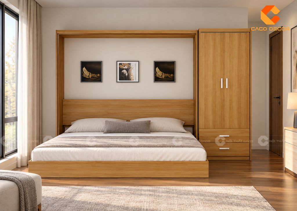 Giường Ngủ Gấp Gọn Giá Rẻ TPHCM, Giao Lắp Tận Nơi 2