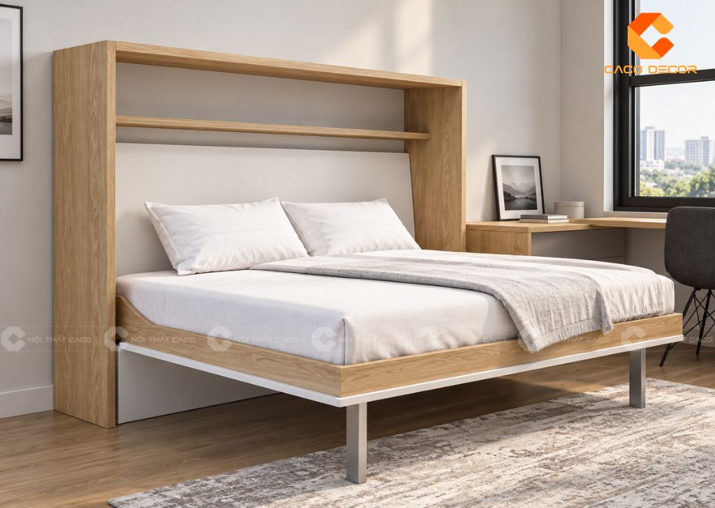 Giường Ngủ Gấp Gọn Giá Rẻ TPHCM, Giao Lắp Tận Nơi 8