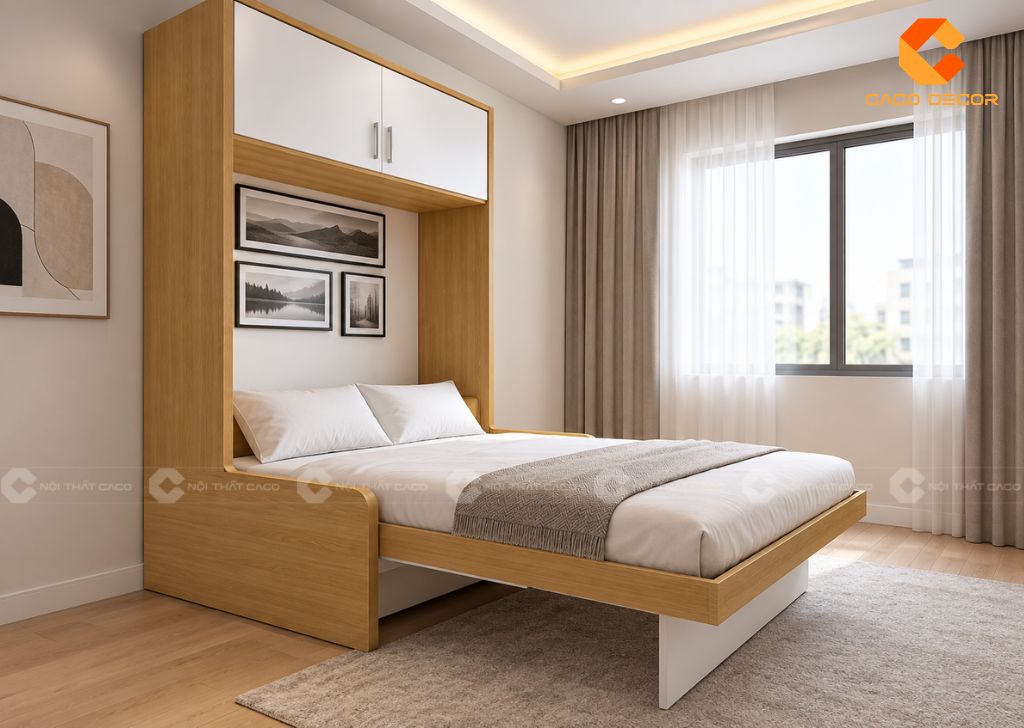 Giường Ngủ Gấp Gọn Giá Rẻ TPHCM, Giao Lắp Tận Nơi 11