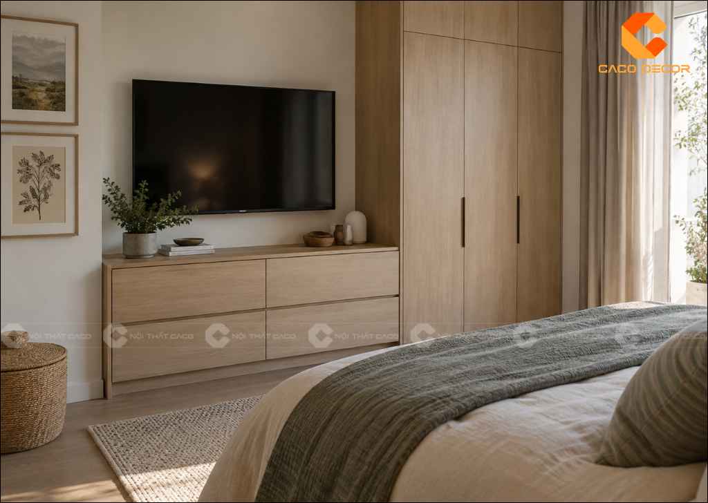 25 Mẫu Kệ Tivi Phòng Ngủ Đẹp Hiện Đại, Giá Trực Tiếp Xưởng 17