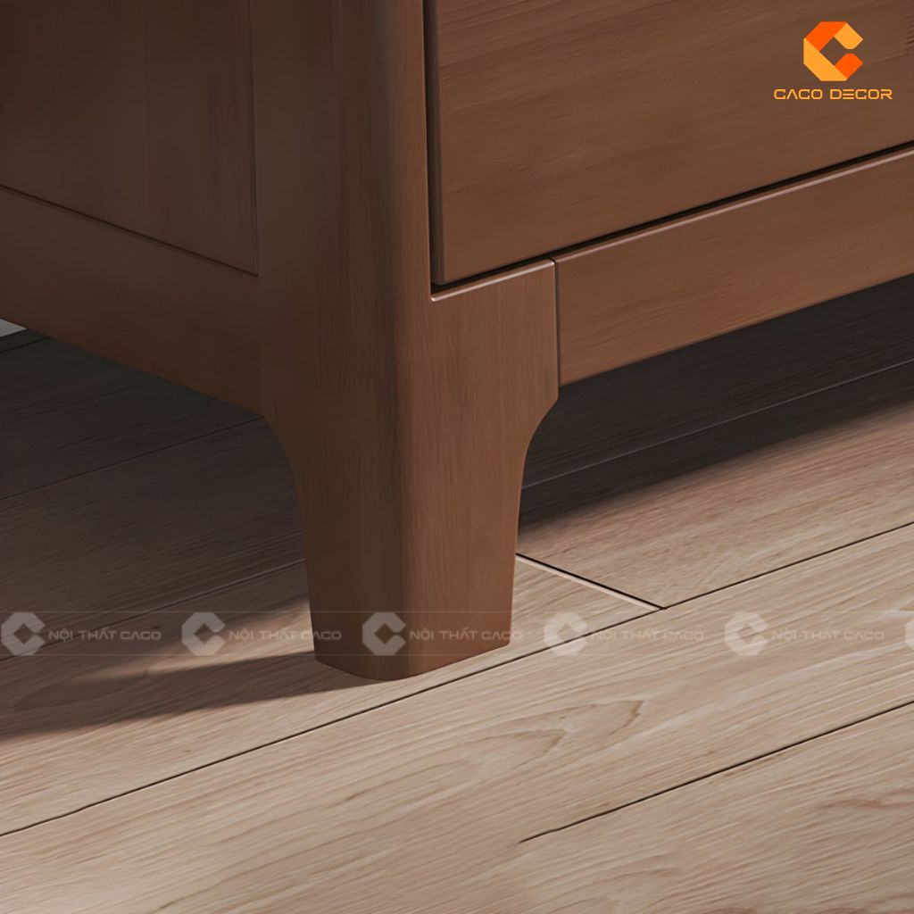Kệ Tivi Gỗ Tự Nhiên KTV080 Thiết Kế Hiện Đại Sang Trọng 2