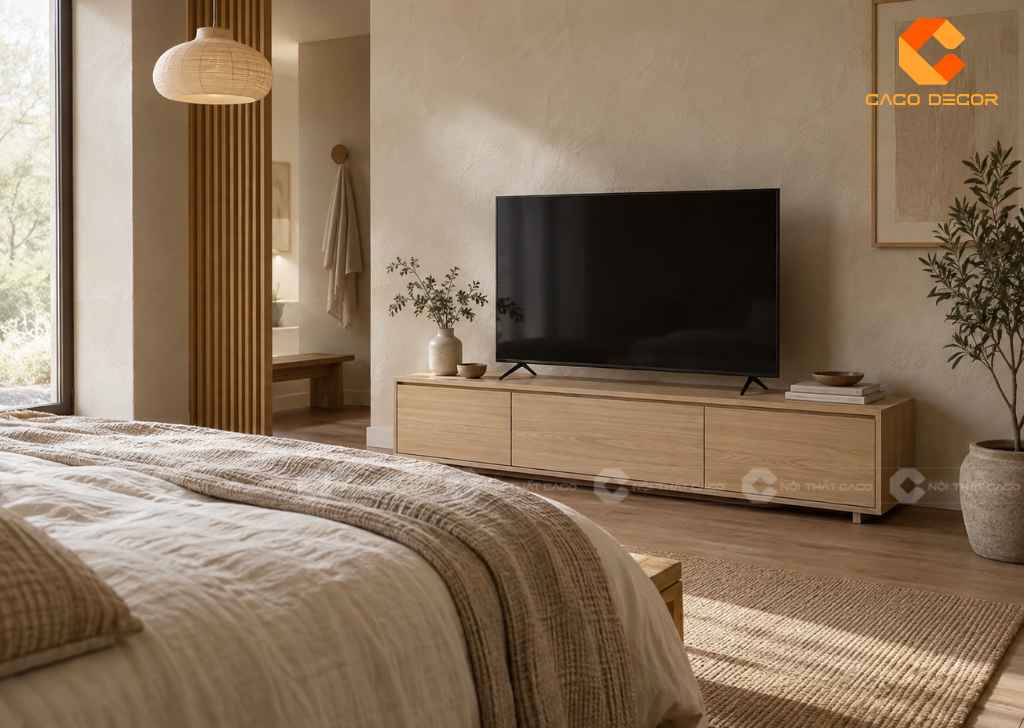 25 Mẫu Kệ Tivi Phòng Ngủ Đẹp Hiện Đại, Giá Trực Tiếp Xưởng 15