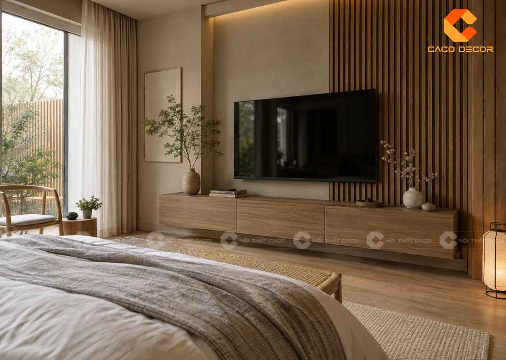 25 Mẫu Kệ Tivi Phòng Ngủ Đẹp Hiện Đại, Giá Trực Tiếp Xưởng 12