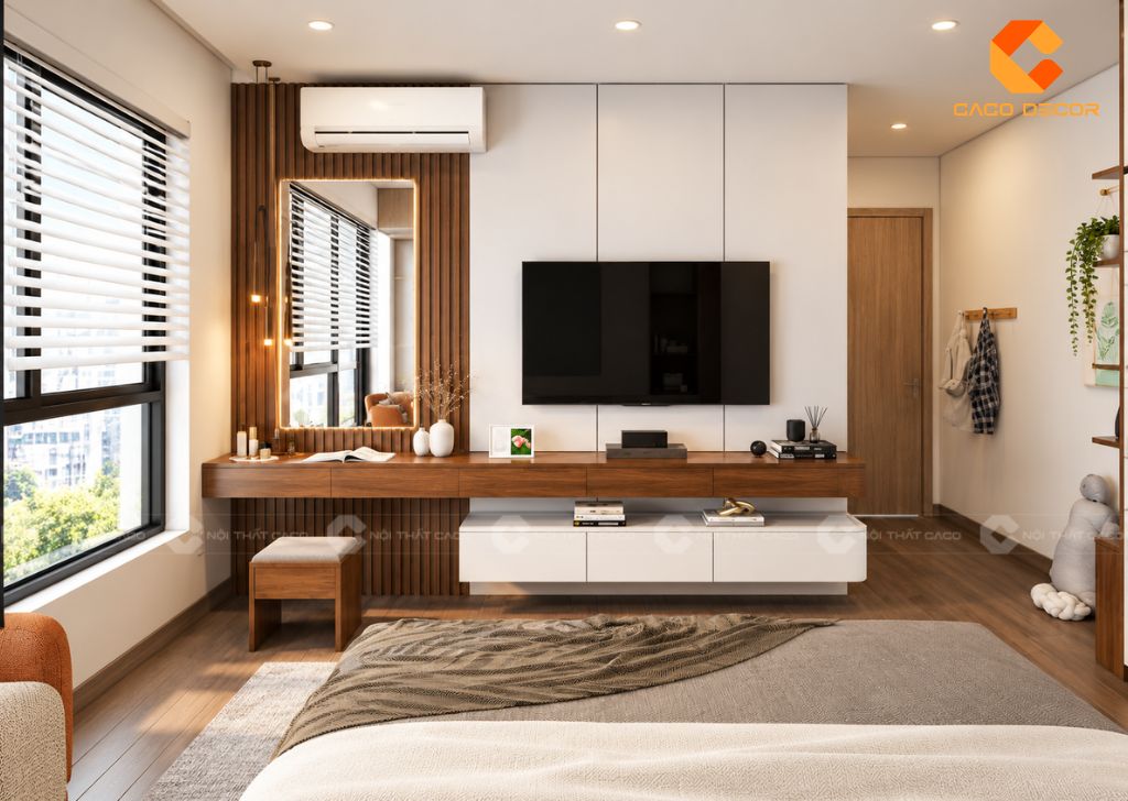 25 Mẫu Kệ Tivi Phòng Ngủ Đẹp Hiện Đại, Giá Trực Tiếp Xưởng 2