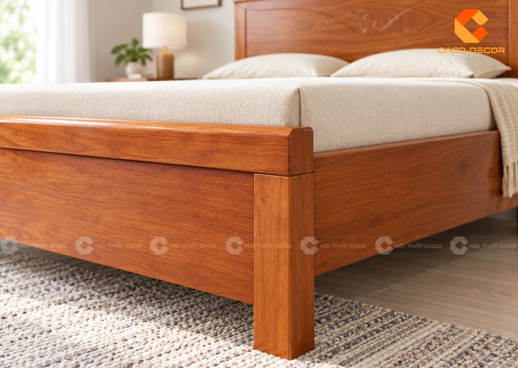 Mua Giường Gỗ Tự Nhiên Giá Rẻ TPHCM Ở Đâu Bền, Có Bảo Hành? 14