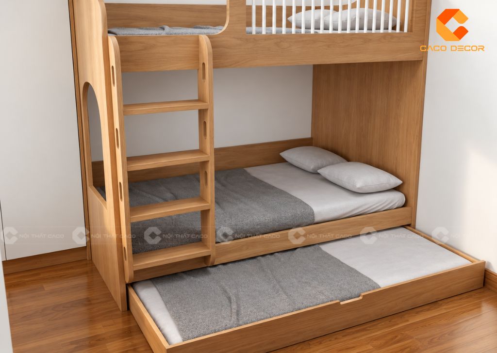 Phòng Ngủ Trẻ Em PNTE100 Thiết Kế Đồng Bộ Tiện Nghi 3