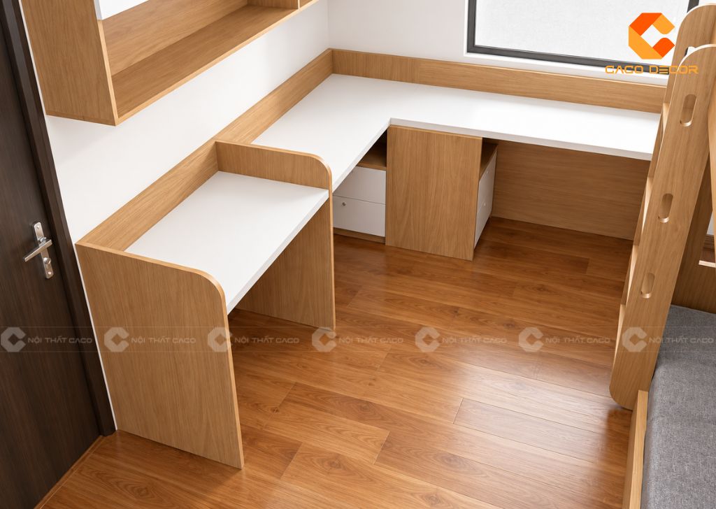 Phòng Ngủ Trẻ Em PNTE100 Thiết Kế Đồng Bộ Tiện Nghi 2
