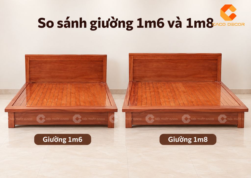 20+ Mẫu Giường Ngủ Gỗ Xoan Đào Sang Trọng, Bền, Giá Tốt 6