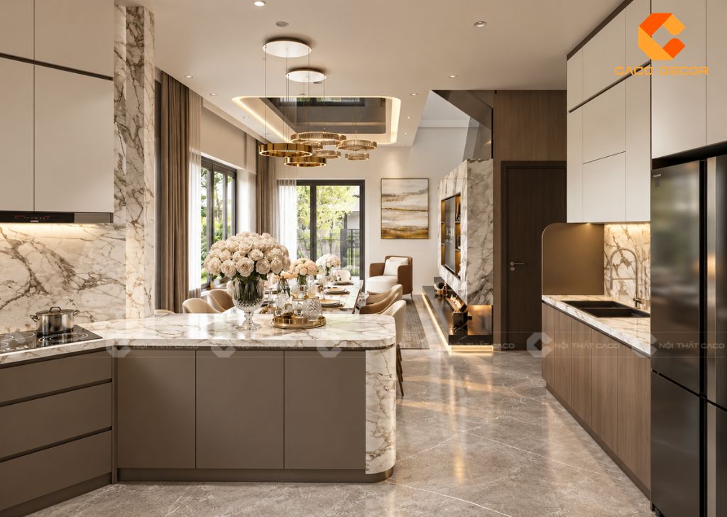 Thiết Kế Nội Thất Biệt Thự 120m2 Cho Anh Hoàng Anh 9