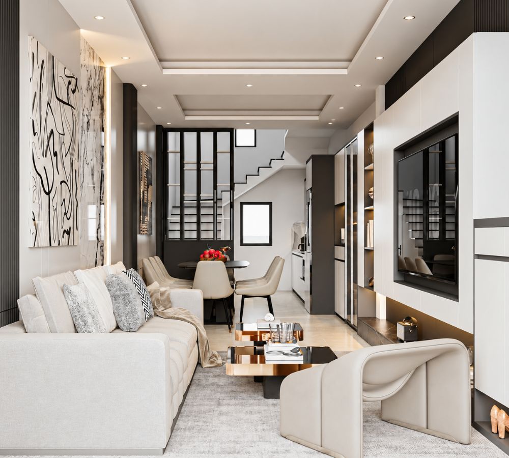 Thiết kế nội thất nhà phố