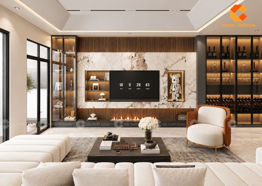 Mẫu Thiết Kế Nội Thất Nhà Phố Anh Hào Tại Đồng Tháp 2