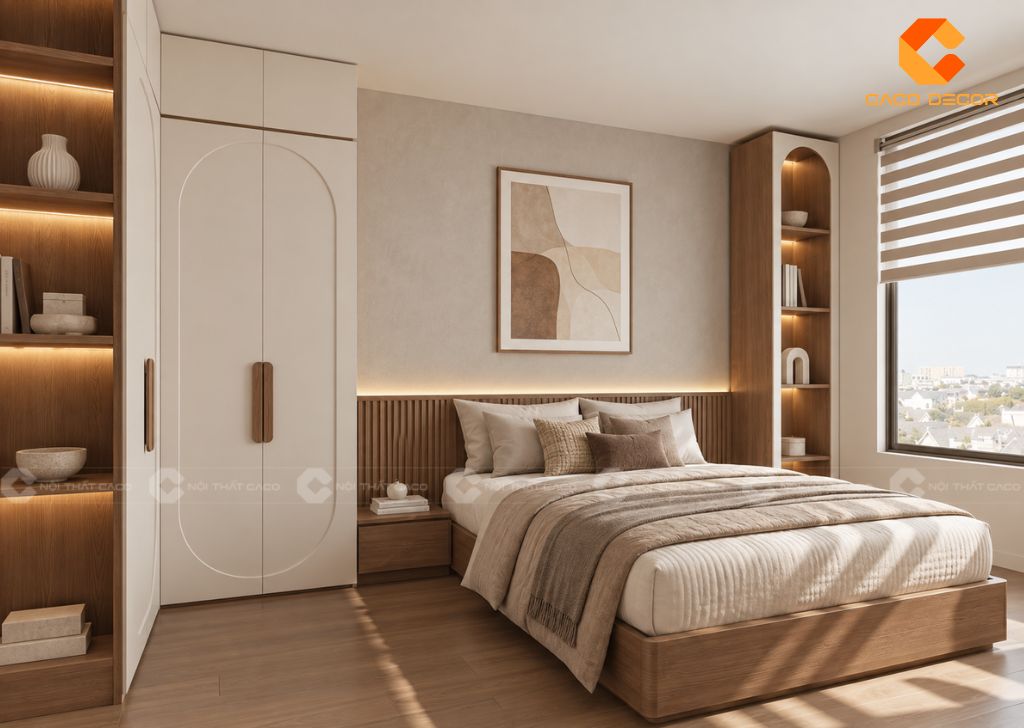 Thiết Kế Nội Thất Chung Cư 2 Phòng Ngủ Chị Tina Thảo 8
