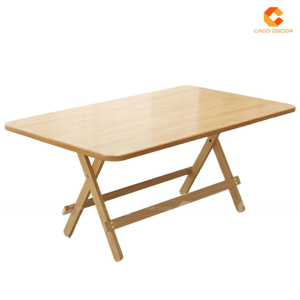 Tổng thể bàn ăn gỗ tự nhiên BA073 kiểu chữ nhật
