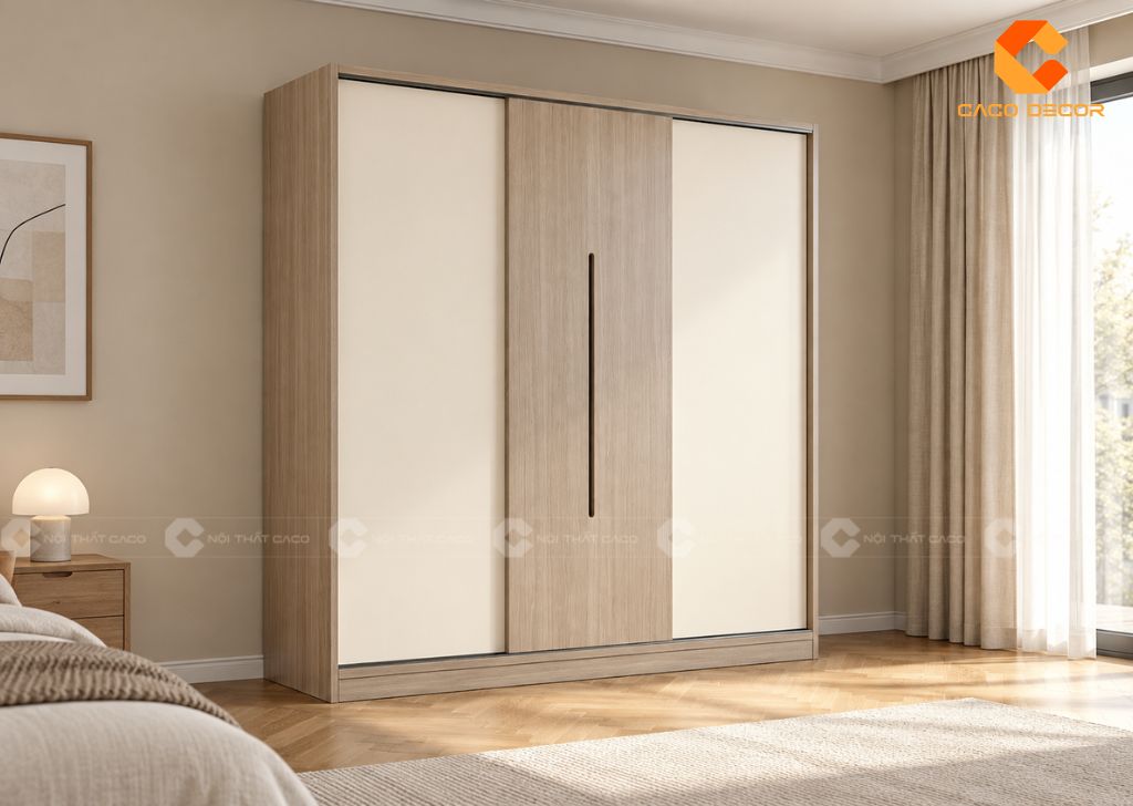 Tủ Quần Áo Cửa Lùa 1m6: 23+ Mẫu Đẹp, Sang Trọng, Bán Chạy 22