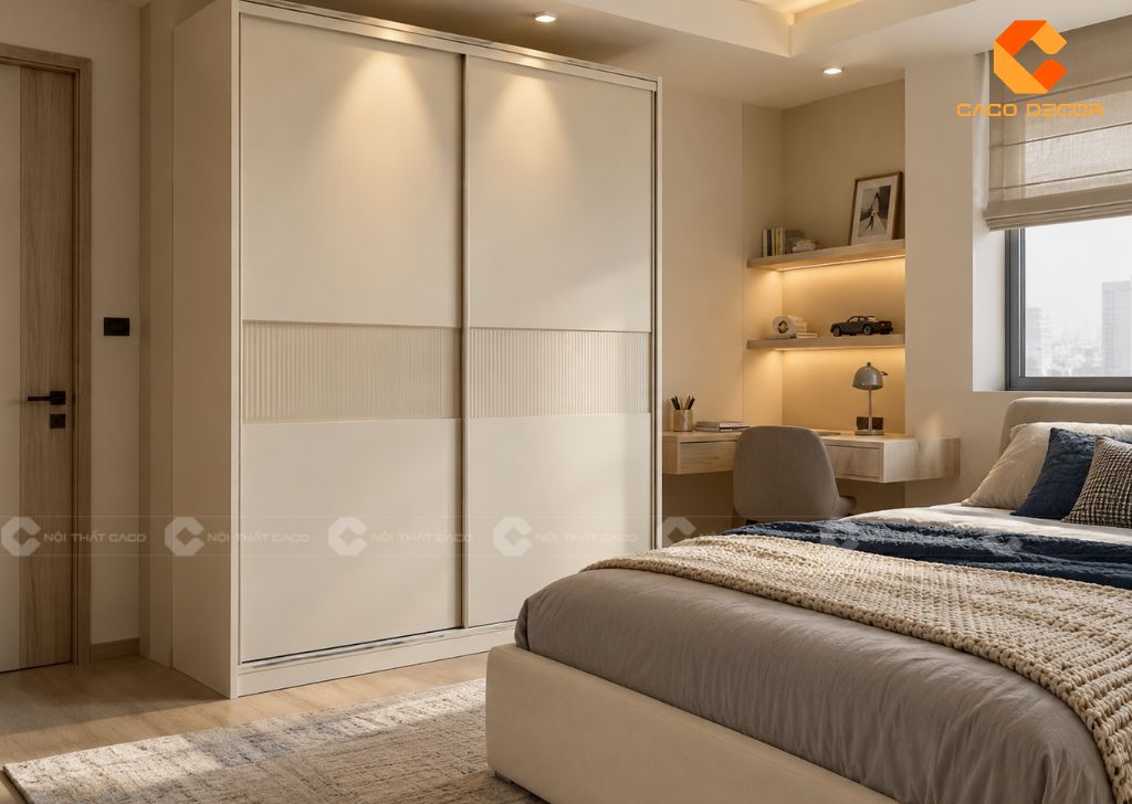 Tủ Quần Áo Cửa Lùa 1m6: 23+ Mẫu Đẹp, Sang Trọng, Bán Chạy 21