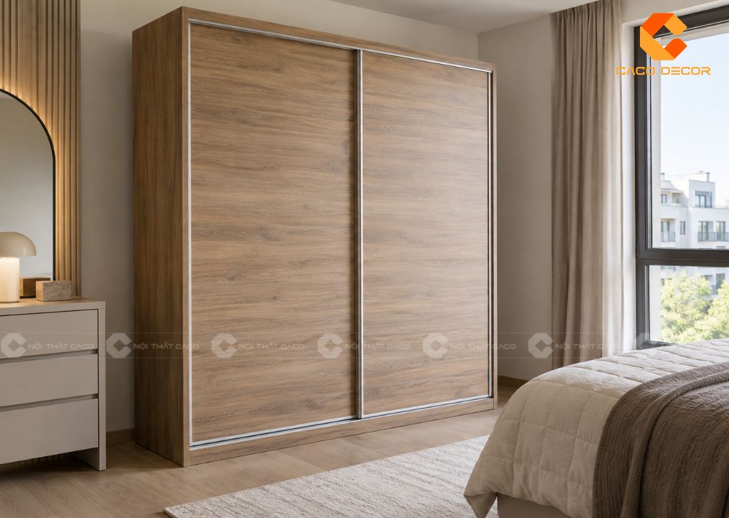 Tủ Quần Áo Cửa Lùa 1m6: 23+ Mẫu Đẹp, Sang Trọng, Bán Chạy 18