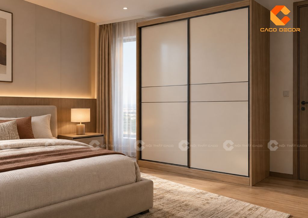 Tủ Quần Áo Cửa Lùa 1m6: 23+ Mẫu Đẹp, Sang Trọng, Bán Chạy 15