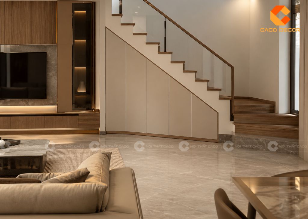 Tủ Giày Gầm Cầu Thang Nên Làm Kiểu Nào Đẹp, Dễ Dùng? 21