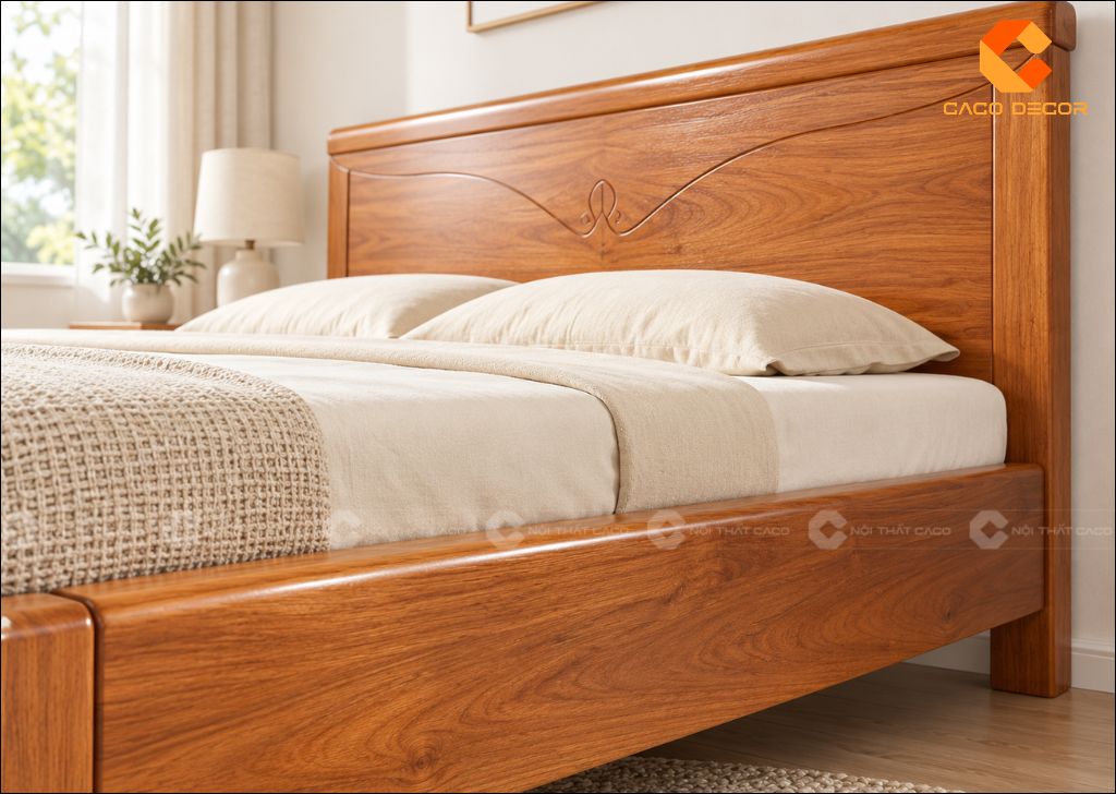 Mua Giường Gỗ Tự Nhiên Giá Rẻ TPHCM Ở Đâu Bền, Có Bảo Hành? 11