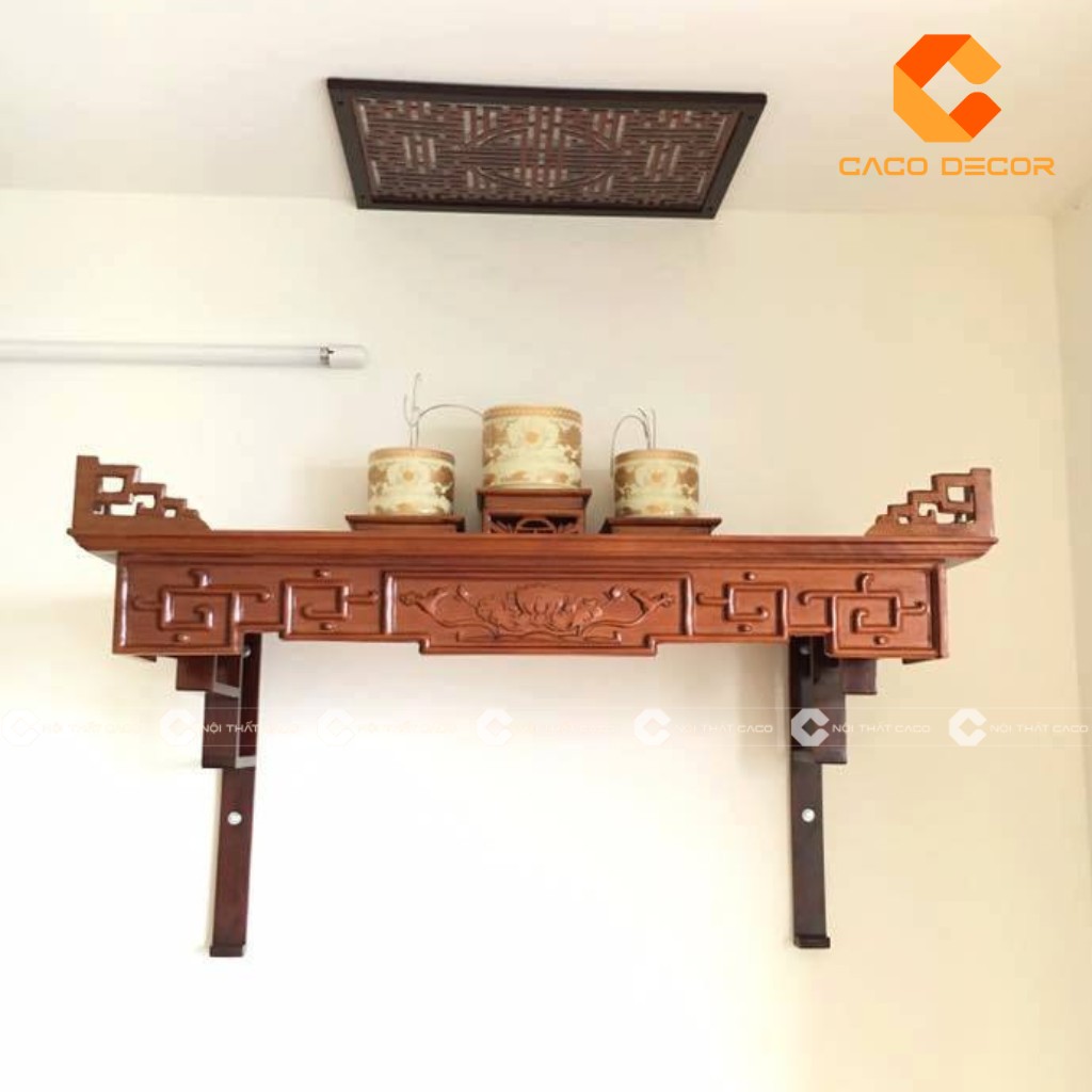 Mẫu bàn thờ treo tường 1m2 mã SP10