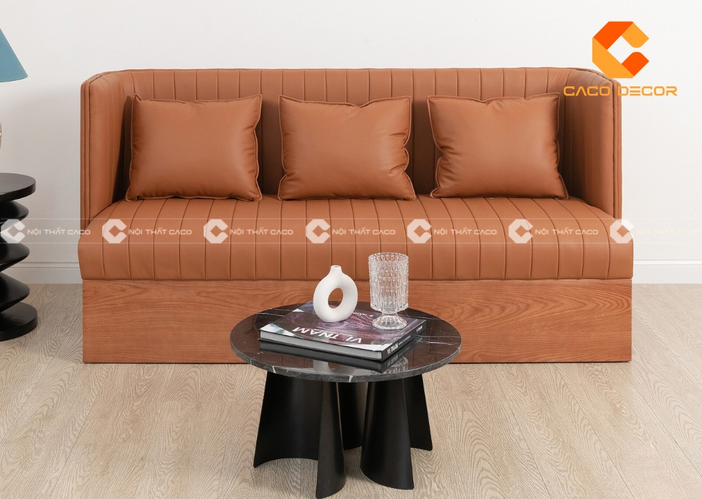 Mẫu ghế sofa da chữ I đẹp - siêu phẩm hot nhất 2024 2