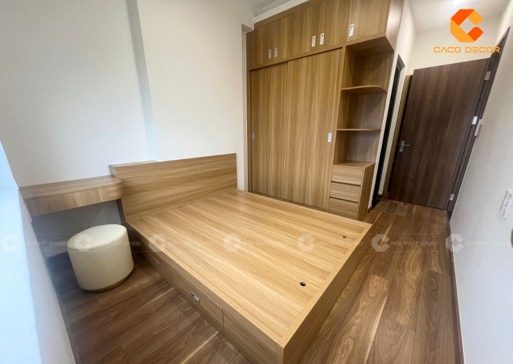 Hình chụp thực tế combo phòng ngủ tại nhà khách