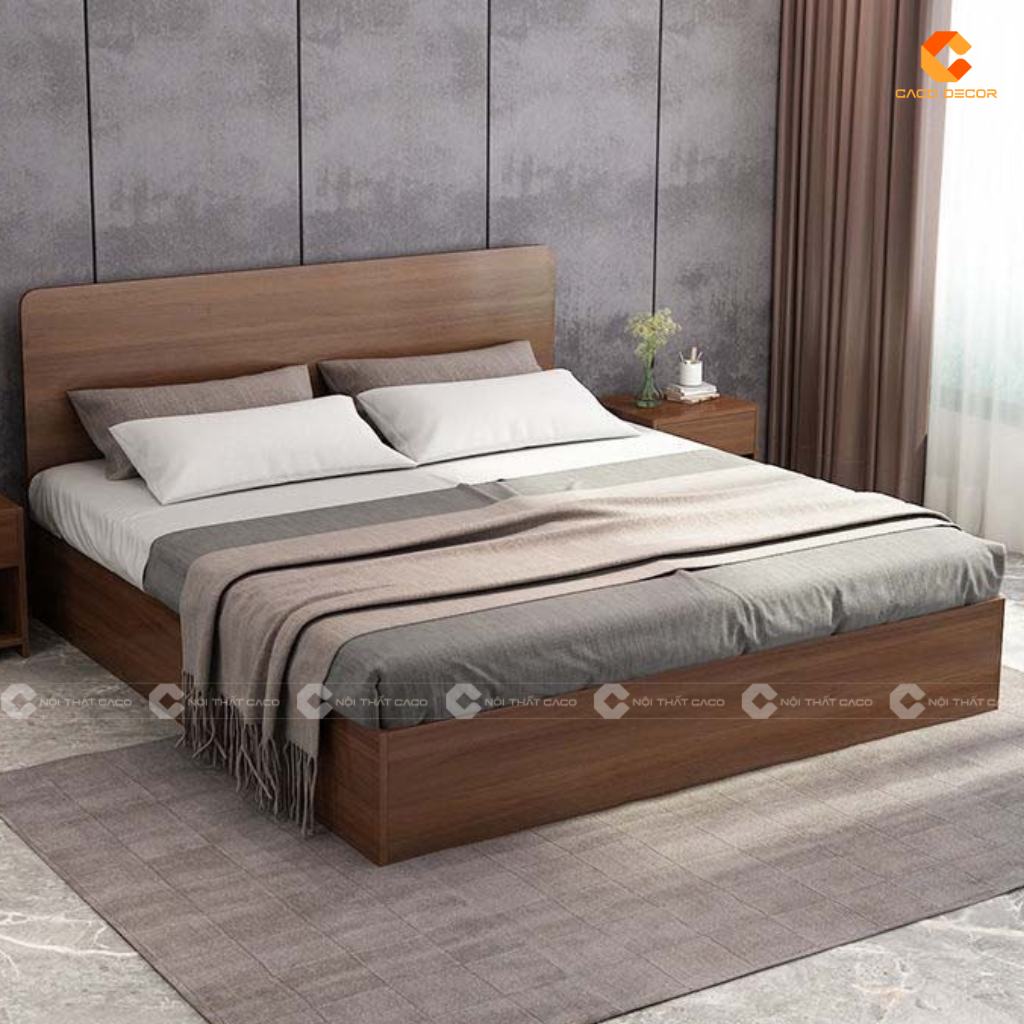 Giường ngủ MDF - Mẫu giường đẹp, hiện đại và bền bỉ 2025 8