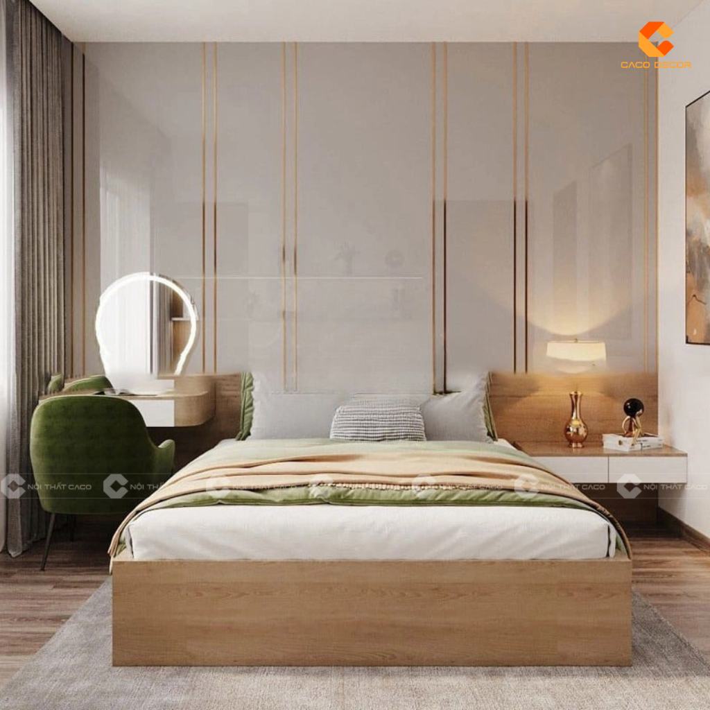 Giường ngủ MDF - Mẫu giường đẹp, hiện đại và bền bỉ 2025 16