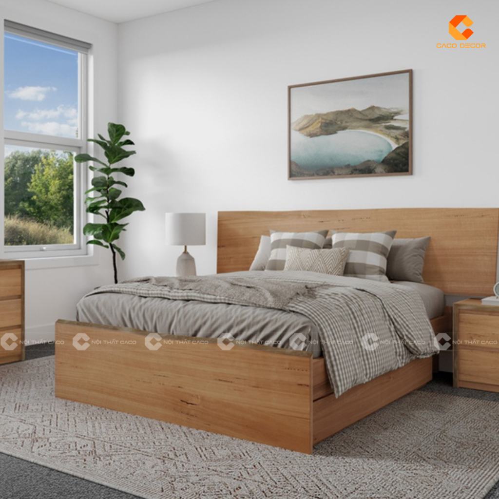 Giường ngủ MDF - Mẫu giường đẹp, hiện đại và bền bỉ 2025 15