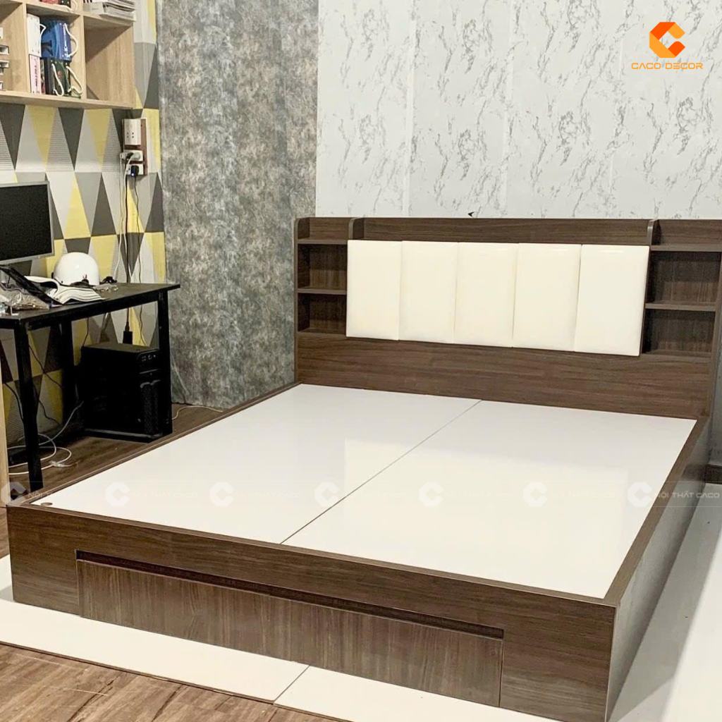 Giường ngủ MDF - Mẫu giường đẹp, hiện đại và bền bỉ 2025 6