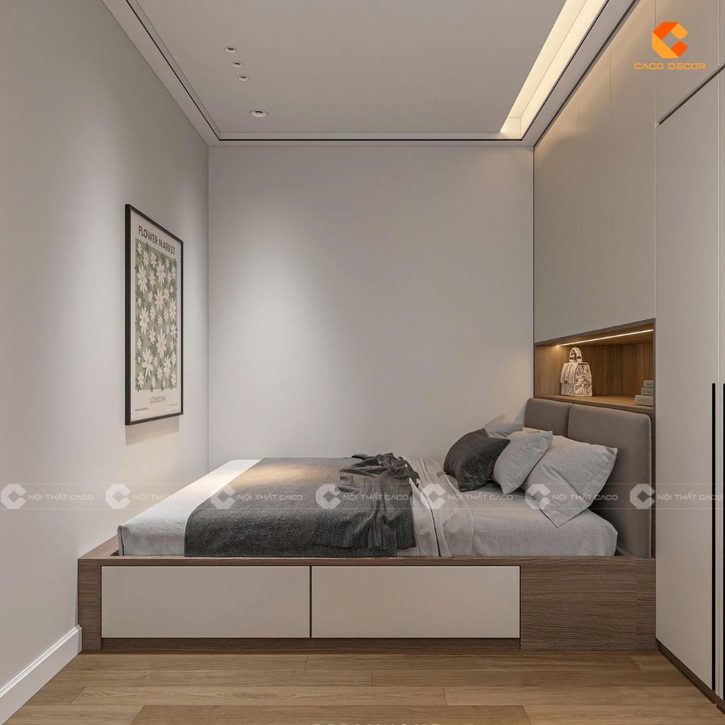 Giường ngủ MDF - Mẫu giường đẹp, hiện đại và bền bỉ 2025 20