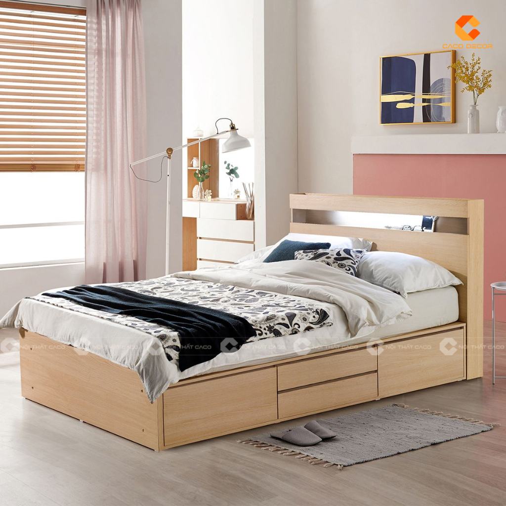 Giường ngủ MDF - Mẫu giường đẹp, hiện đại và bền bỉ 2025 7