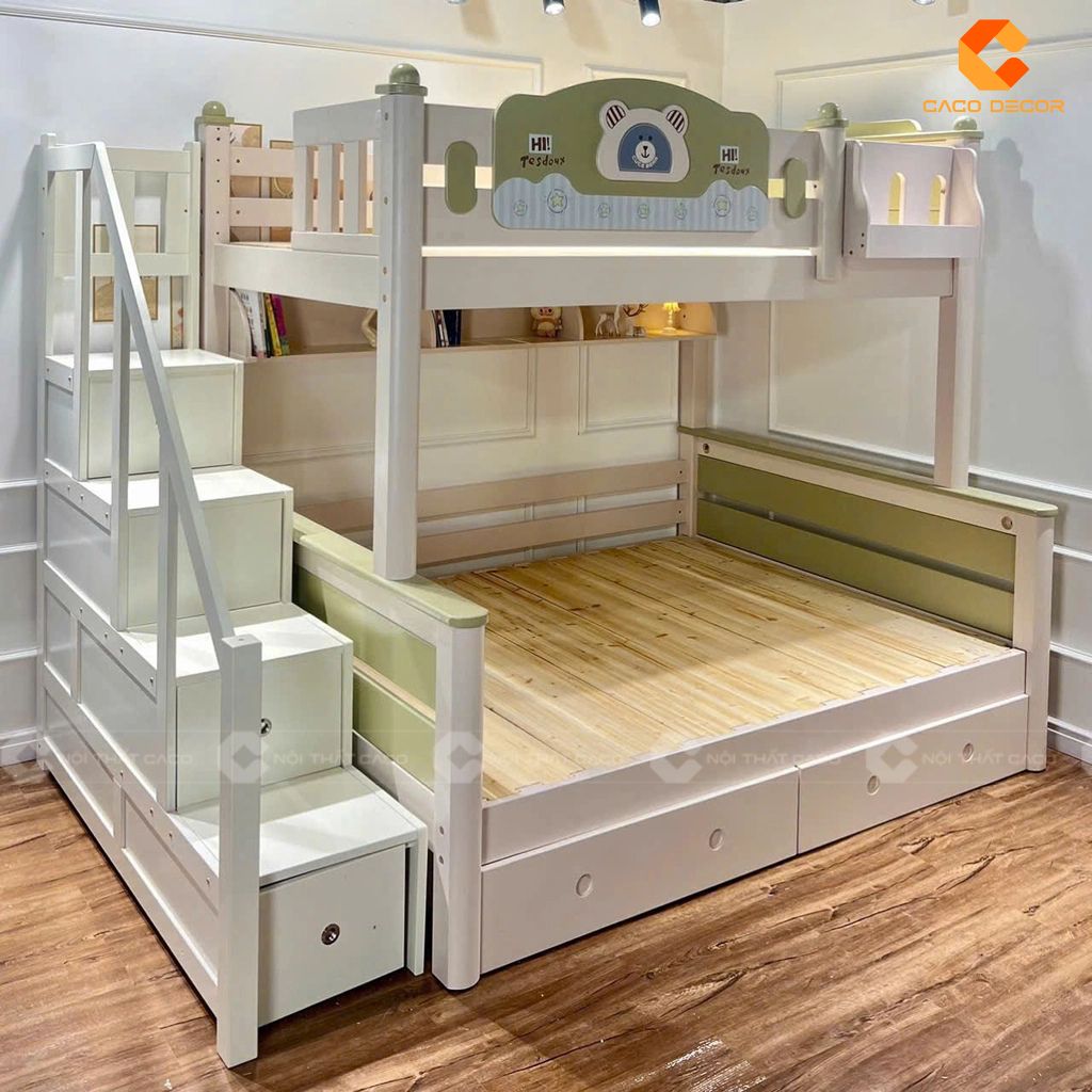 Giường Tầng GT067 Thiết Kế Hiện Đại 2