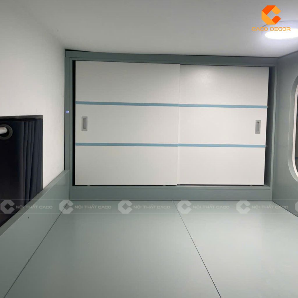 Ảnh giường tầng chụp thực tế tại nhà khách