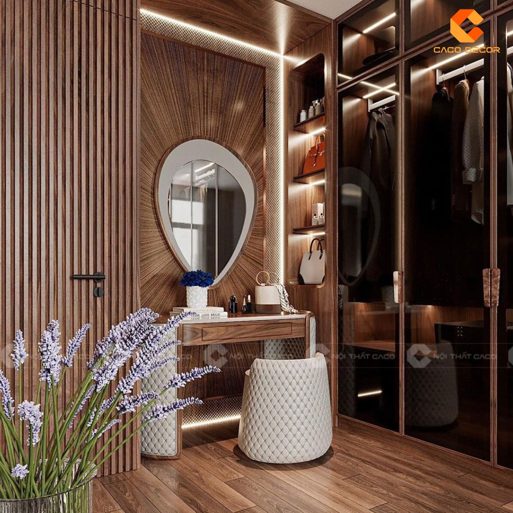 Bàn Trang Điểm Gỗ Óc Chó Đẹp Giá Xưởng Tại Nội Thất CaCo 1