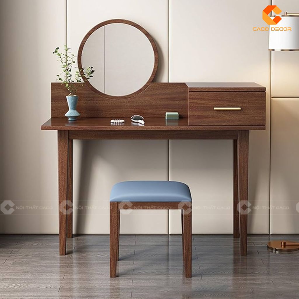 Bàn Trang Điểm Gỗ Óc Chó Đẹp Giá Xưởng Tại Nội Thất CaCo 5