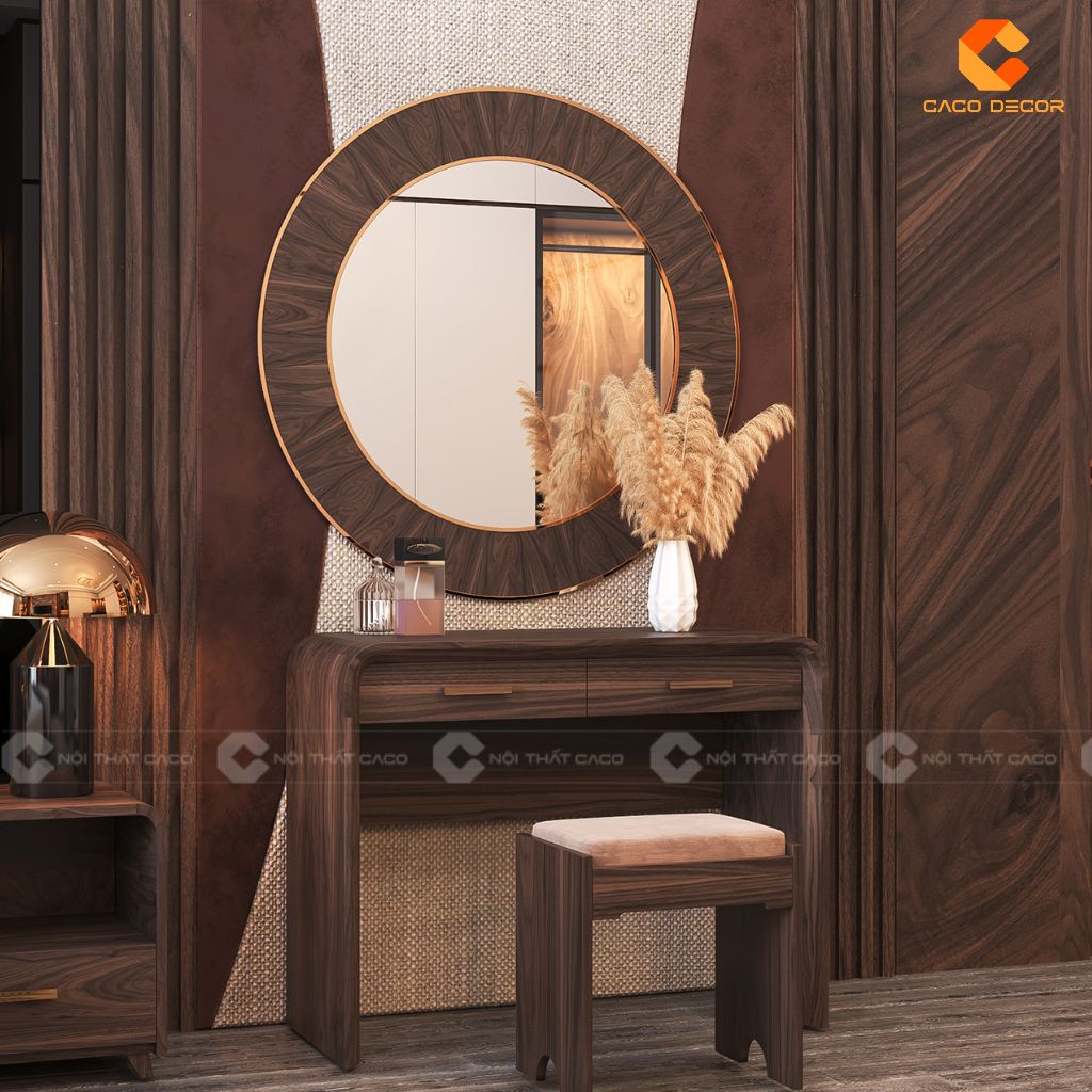Bàn Trang Điểm Gỗ Óc Chó Đẹp Giá Xưởng Tại Nội Thất CaCo 8