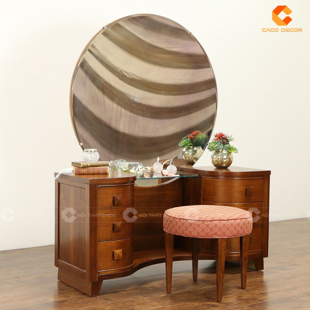 Bàn Trang Điểm Gỗ Óc Chó Đẹp Giá Xưởng Tại Nội Thất CaCo 17