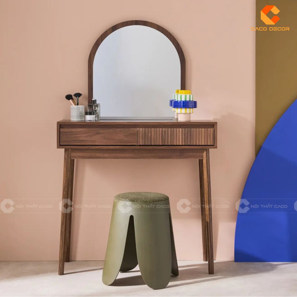 Bàn Trang Điểm Gỗ Óc Chó Đẹp Giá Xưởng Tại Nội Thất CaCo 19