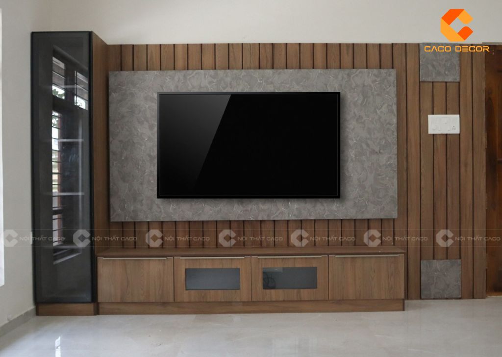 Cách Chọn Mẫu Kệ Tivi Phòng Khách Đẹp Hiện Đại Cho Mọi Nhà Ở 24