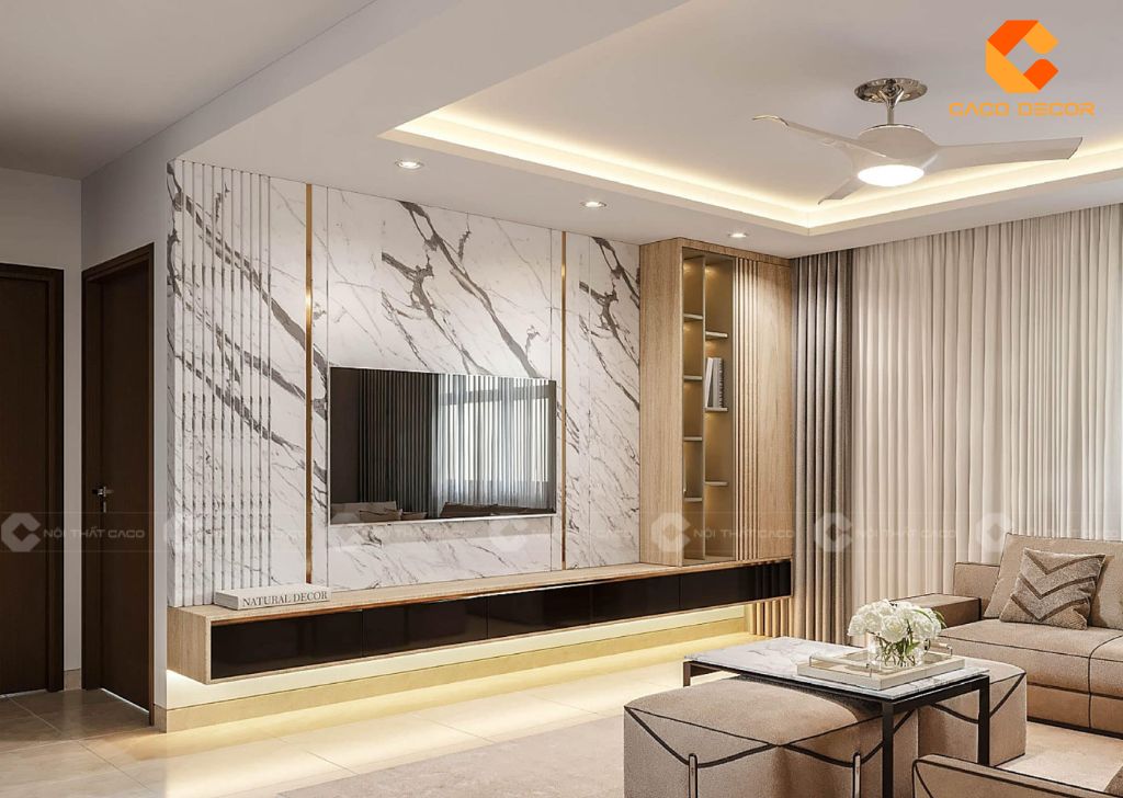 Cách Chọn Mẫu Kệ Tivi Phòng Khách Đẹp Hiện Đại Cho Mọi Nhà Ở 16