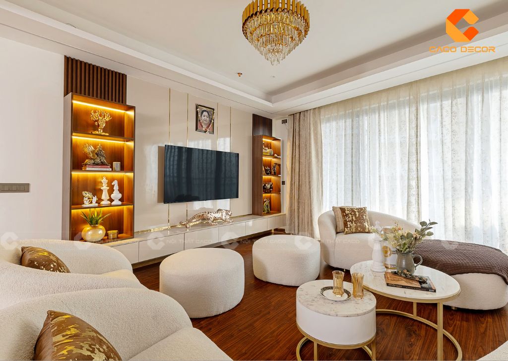 Cách Chọn Mẫu Kệ Tivi Phòng Khách Đẹp Hiện Đại Cho Mọi Nhà Ở 19