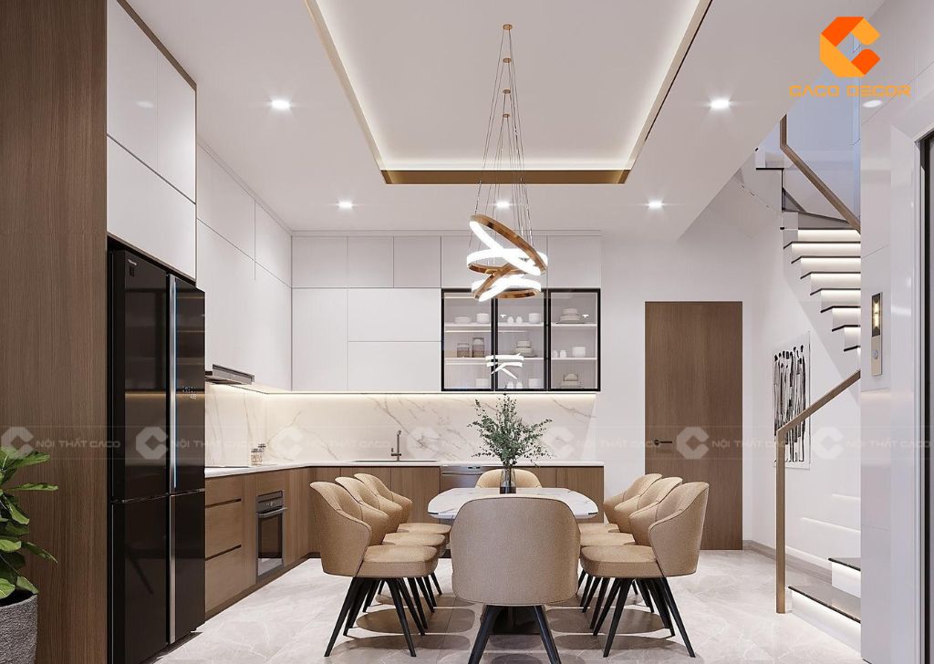 Mẫu thiết kế nội thất nhà bếp đẹp, tiện nghi được yêu thích 7