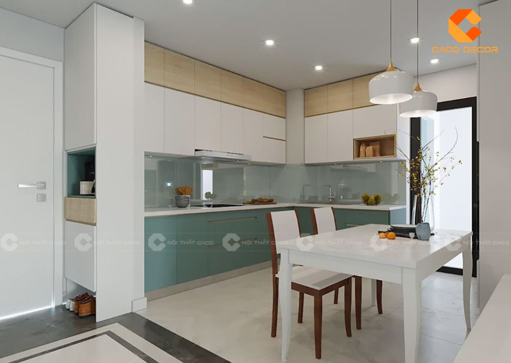 Mẫu thiết kế nội thất nhà bếp đẹp, tiện nghi được yêu thích 8