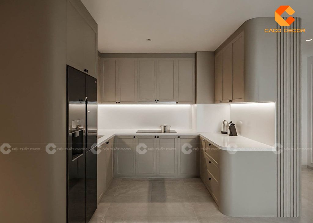 Mẫu thiết kế nội thất nhà bếp đẹp, tiện nghi được yêu thích 9