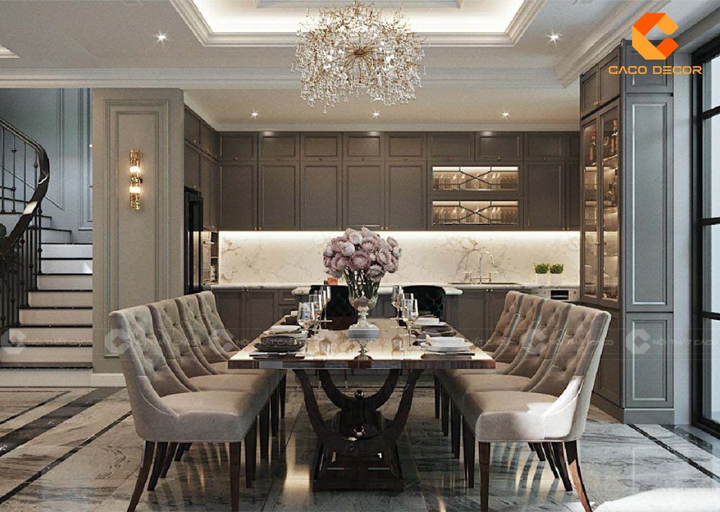 Mẫu thiết kế nội thất nhà bếp đẹp, tiện nghi được yêu thích 18