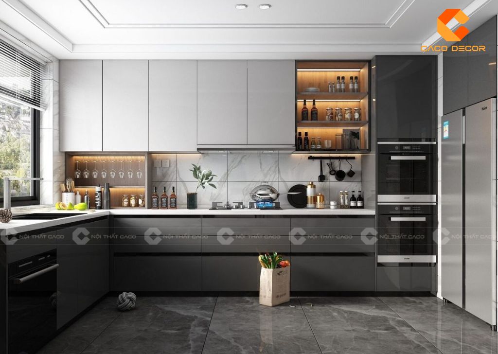 Tủ Bếp Đẹp, Tiện Nghi - Mua Ngay Tại Nội Thất CaCo 10